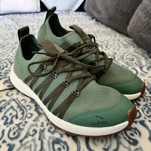 LL BEAN WOMENS Green Sneakers